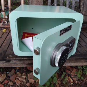 Két Sắt Điện Tử Mini BN24, Xanh Ngọc, Việt Tiệp, Nặng 7kg, Két Sắt Bắc Giang, Két Sắt Việt Tiệp Bắc Giang.