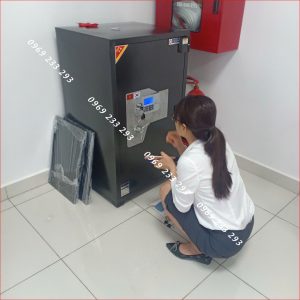 Két Sắt Điện Tử BN106-DT, Đen Ghi, Việt Tiệp, Nặng 250kg, Két Sắt Bắc Giang, Két Sắt Việt Tiệ Bắc Giang.